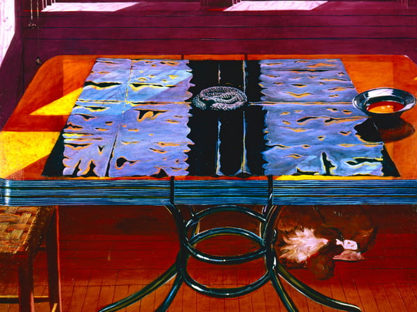 Eduardo Carrillo's best-known work, "Testament of the Holy Spirit," was painted in Midtown Sacramento in 1971 and will be hanging in the Crocker Art Museum this summer as a part of the museum's Carrillo exhibit.