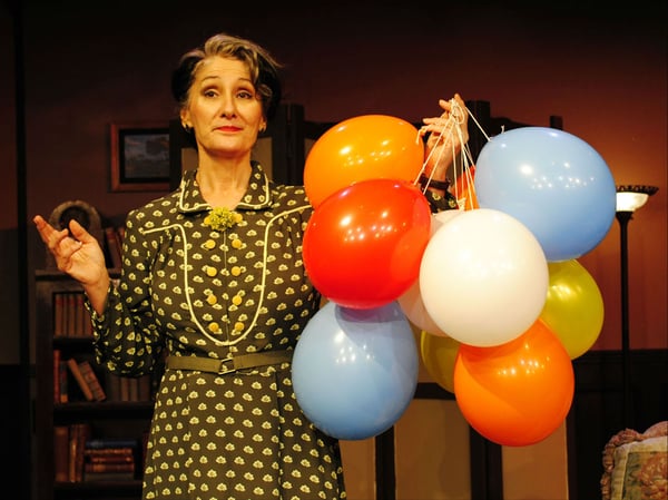 Playwright and professional actress Kres Merskey brings her one-woman hit play, "The Life and Times of A. Einstein," to the State Theatre in Auburn this weekend.
