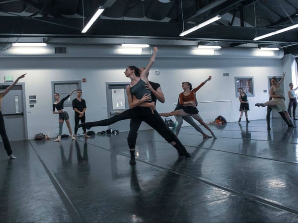 Sacramento Ballet dancers rehearse for the 2018-2019 season.
