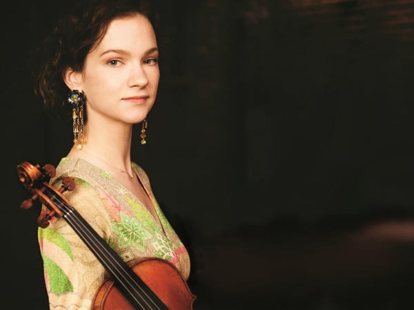 Violinist Hilary Hahn