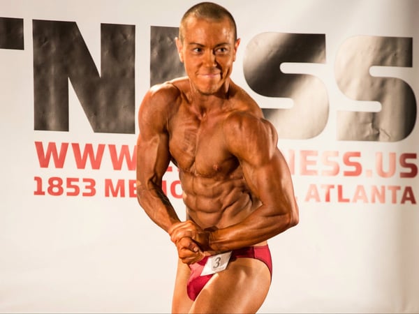 Sacramento-based trans weightlifter, trainer and coach Cody Harman.