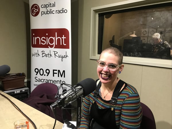Pixie Pearl with the Sacramento LGBT Community Center
