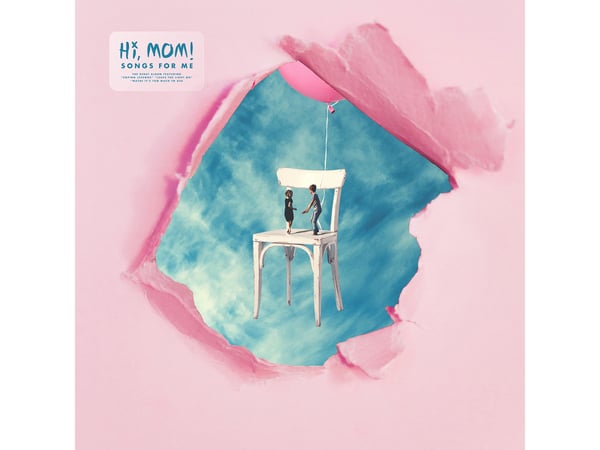 The cover of indie power pop punk trio Hi, Mom's debut album, “Songs for Me.”