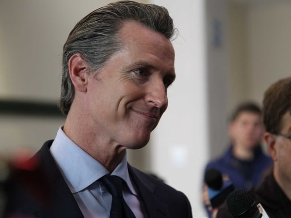 California Gov. Gavin Newsom.