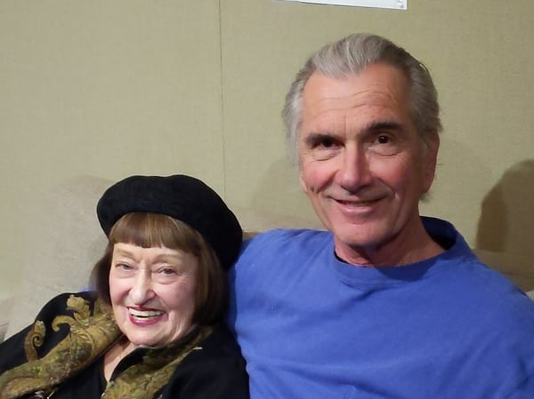 Jazz vocalist Sheila Jordan and CapRadio's Gary Vercelli