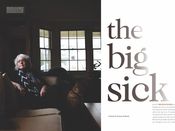 Sacramento News & Review founding editor Melinda Welsh shared her story of surviving terminal cancer in the latest issue of Sactown Magazine.
