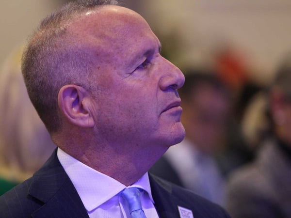 Mayor Darrell Steinberg at the State of the City address in Meadowview on Feb. 19, 2019.