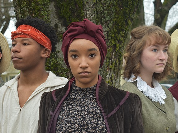 The cast of "Oh, Freedom!"