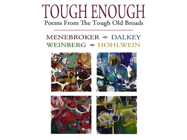 The cover for The Tough Old Broads' new collection of poetry