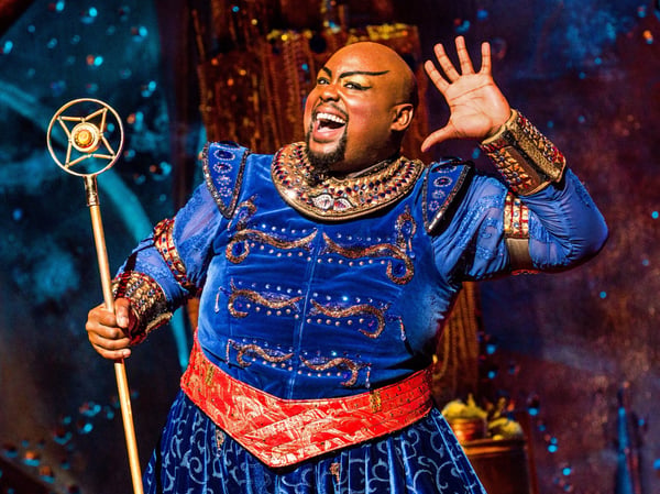 Major Attaway as Genie from the Disney Theatrical Productions adaptation of "Aladdin."