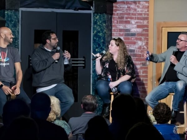 The comedians behind the 1 Degree of Separation comedy show