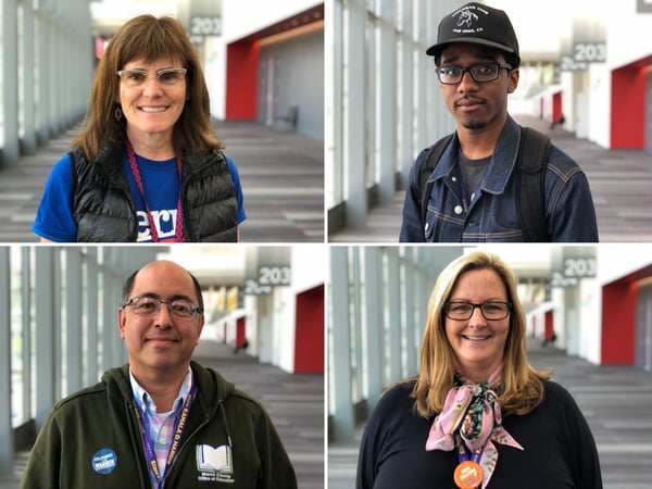 Four California Democratic Party delegates who have not made up their minds about who they will be voting for in the presidential Primary election in March.