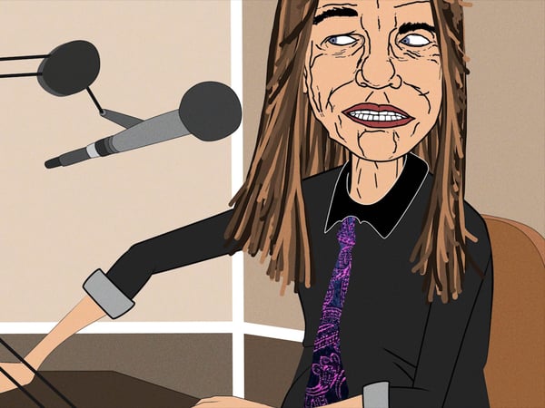 Scene from the locally-produced, crowd-funded show “Drop In With Frank.”
