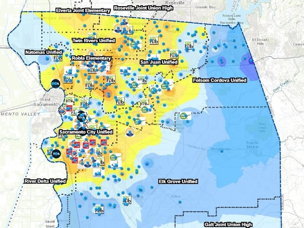 The 2018 Sacramento County Community Literacy Map