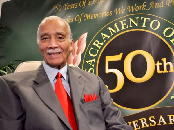 The late William Lee, founder and publisher of The Sacramento Observer