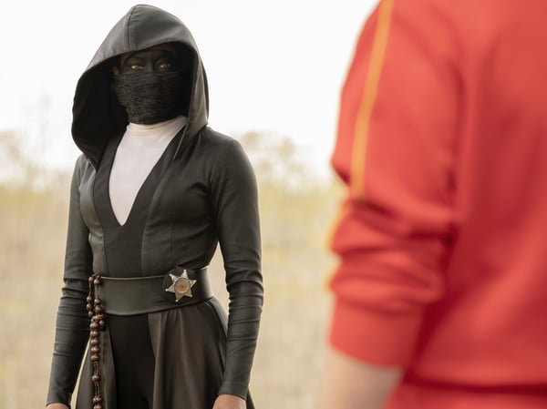 This image released by HBO shows Regina King in a scene from "Watchmen."