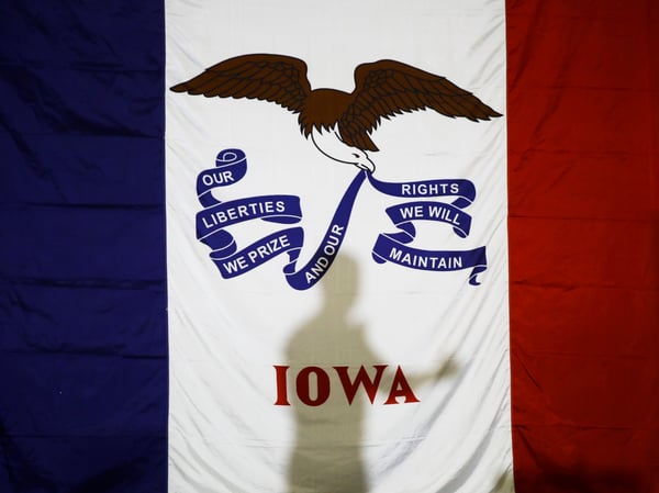 A Democratic presidential candidate speaks during a campaign event in Coralville, Iowa, Sunday, Feb. 2, 2020.