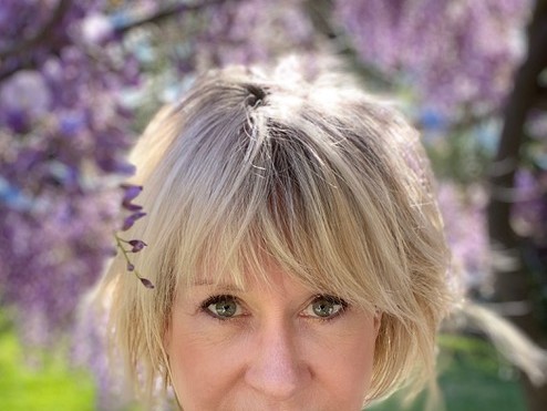 Local artist and author Caren Halvorsen