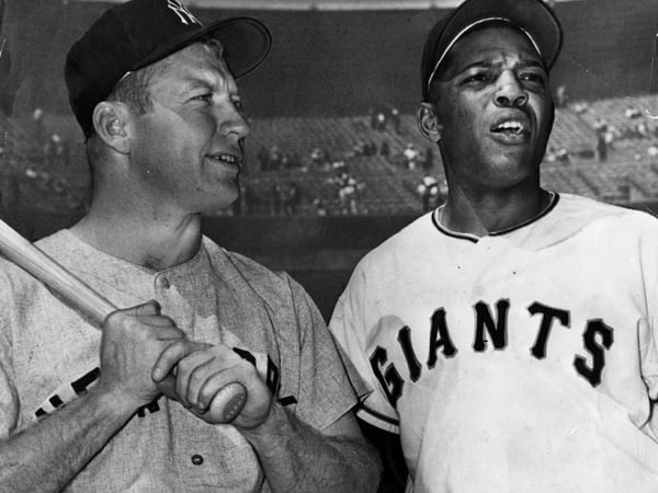 Mickey Mantle, Willie Mays – 1962 World Series
