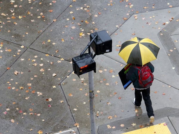 After four years of drought, some parts of California may receive rain to lessen the historic dry period. 
