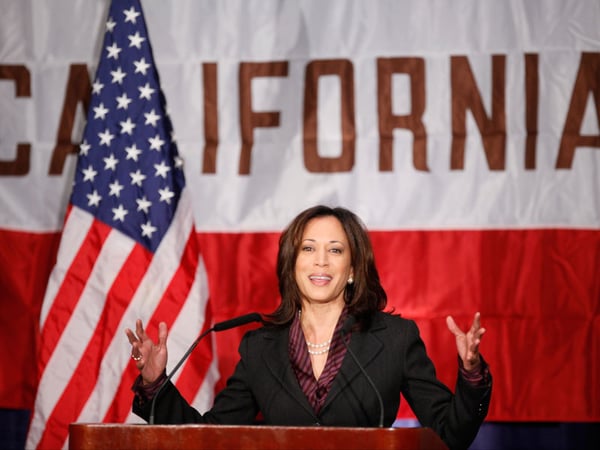 California Democratic Sen. Kamala Harris.