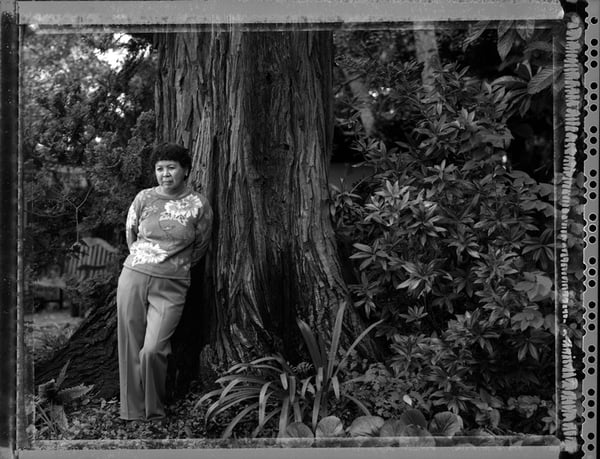 Photograph of Mae Yanagi by Paul Kitagi, Jr. in 2007.