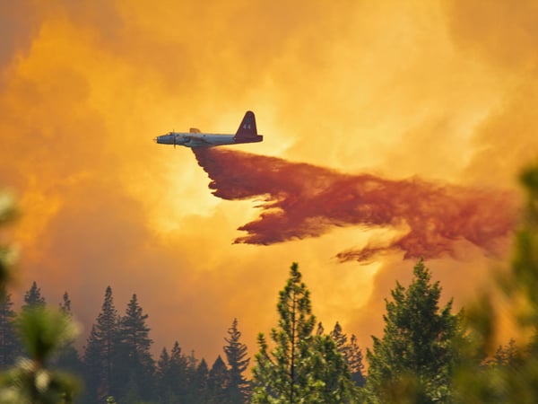 Neptune Tanker 44 as seen from Lincoln Road in Gold Run on Saturday. 