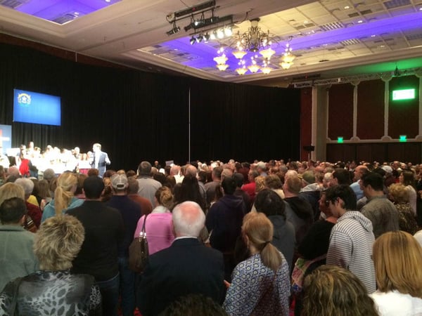 Marco Rubio speaks at a rally at the Peppermill Resort Hotel in Reno, Nevada on Feb. 22, 2016.