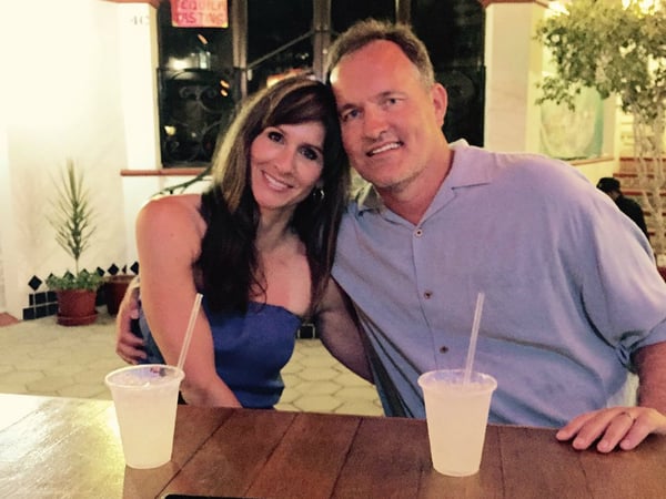 Mike DeBartoli (right) and his wife Gina are pictured here. Mike  has been living with Amyotrophic lateral sclerosis (ALS) for the past 3.5 years and wants to partake in California's Right To Try law.
