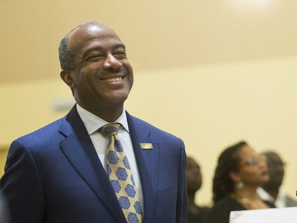 UC Davis Chancellor Gary May.