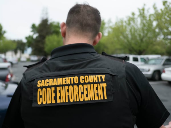 Senior Sacramento County Code Enforcement Officer Tim King.