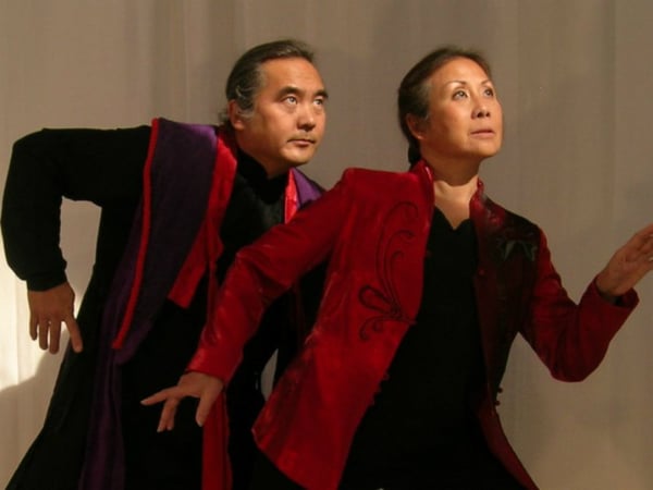 Eth-No-Tec Artistic Co-Directors Nancy Wang and Robert Kikuchi-Yngojo.