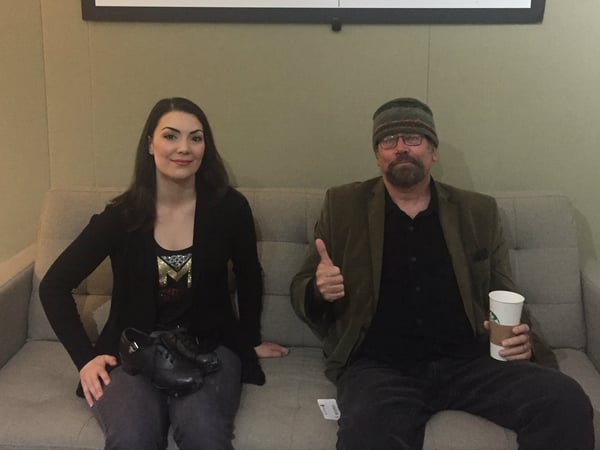 McKeever School of Irish Dance Executive Director Nicole McKeever joins James Wilson of One-Eyed Reily 