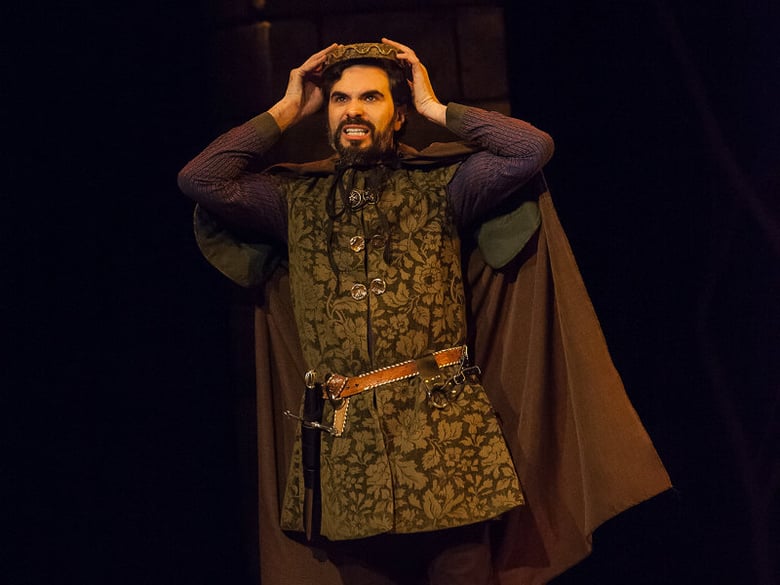 William Elsman plays the title role in the Sacramento Theatre Company's production of "Macbeth."
