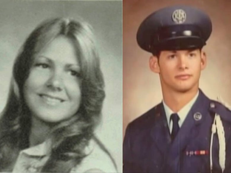 In this undated combo photos released by the FBI shows murder victims, Katie Maggiore and her husband Brian Maggiore. 