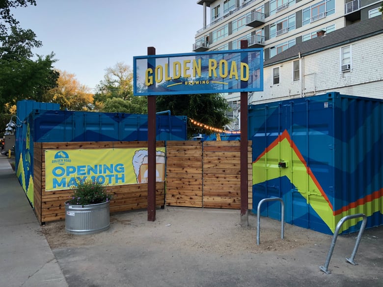 Golden Road Brewery, new to Midtown Sacramento, is owned by the largest beer company in the world, AB InBev, the same company that owns Budweiser.