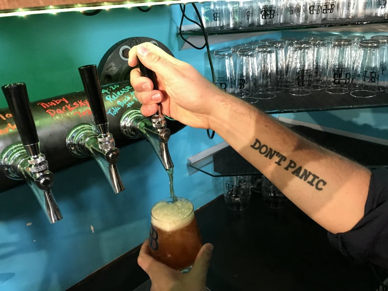 Black Hammer Brewing is under federal orders to stop producing a beer infused with the hemp-derived extract known as CBD. 