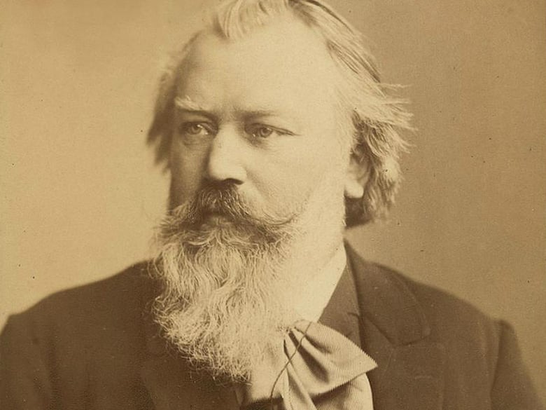 Johannes Brahms (1833-1897) in 1894.