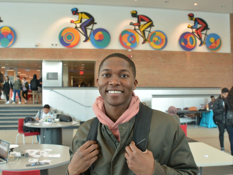 Patrick Hughes of Queens, NY, is the son of Jamaican immigrants and an example of Stony Brook University’s success launching low-income students into profitable careers.
