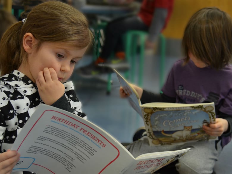 Kindergartners in Bethlehem, Pennsylvania. The Bethlehem Area School District realized its reading instruction did not reflect what research shows about how children learn to read, so the schools have changed their approach.