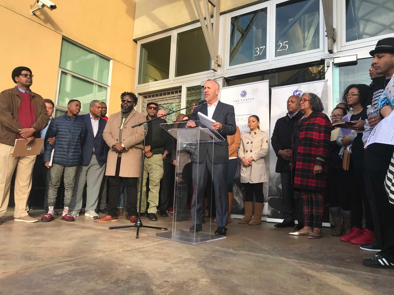 Sacramento Mayor Darrell Steinberg speaks about the need for safe spaces for teens on Jan. 3, 2019 in light of the fight at Arden Fair Mall.