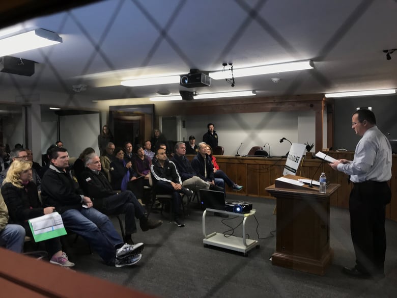 California lawmakers and FEMA officials met with local leaders in Paradise after a three-hour tour of the Camp Fire.