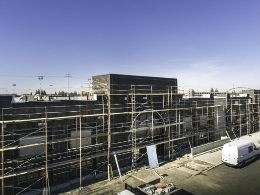 Developer Paul Petrovich says a 55,500-square-foot Safeway in the Crocker Village development in Sacramento's Curtis Park neighborhood is set to open in March.