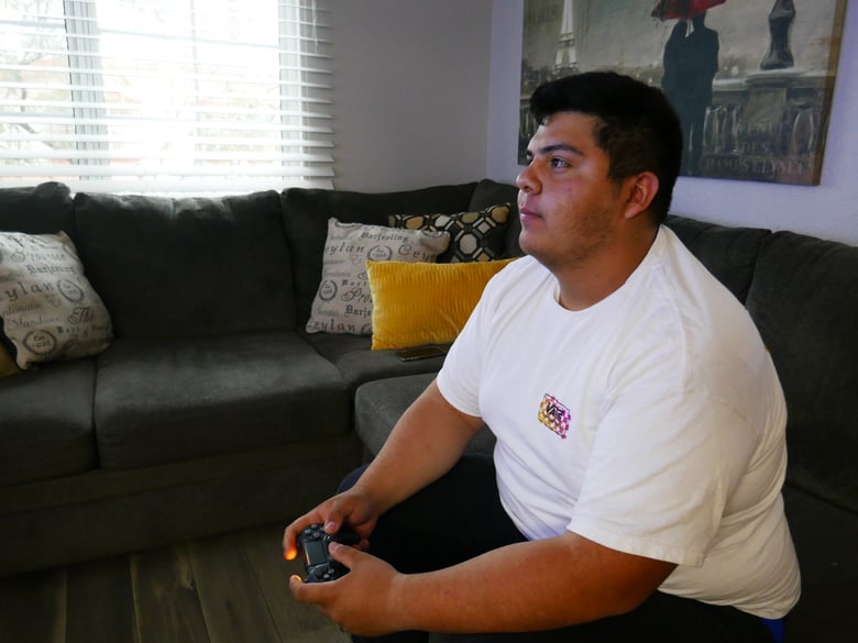 Juan Pasillas had asthma attacks that required he be hospitalized when he was younger so he avoids going outside unless he’s going to school or to work.