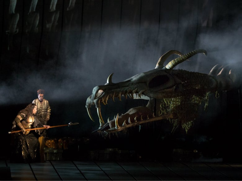 A scene from Wagner's "Das Rheingold." | Photo: Marty Sohl/Metropolitan Opera