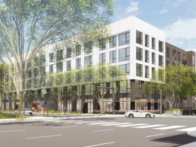 Artist rendering of the new project planned at 700 16th Street in midtown Sacramento.