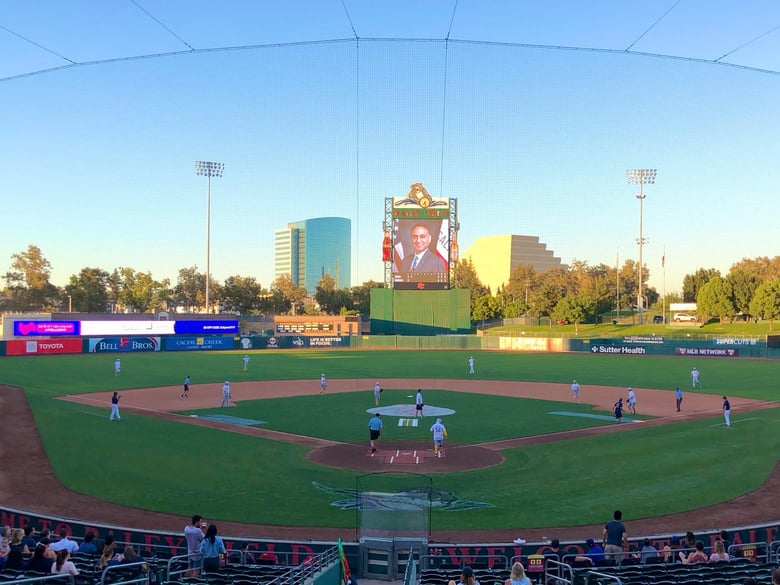 There weren't enough Republican lawmakers to field a softball team for California's annual legislative softball game, so the squads were “bipartisan” this year.