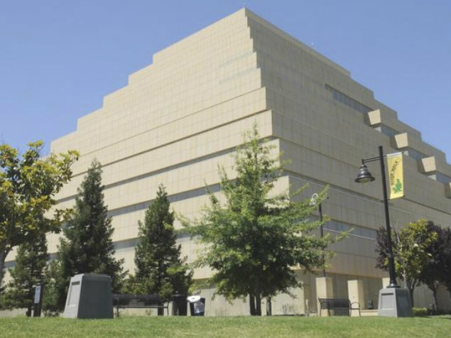 The Ziggurat building in West Sacramento is for sale.