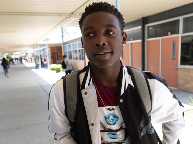 Lamajhe Miles is a junior at Luther Burbank High School.