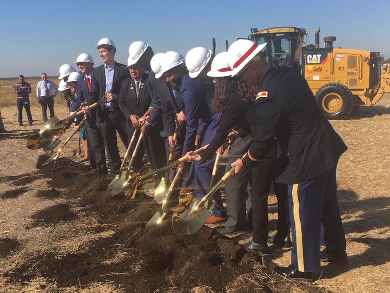 Hundreds turn out for groundbreaking of super clinic for veterans in San Joaquin County.